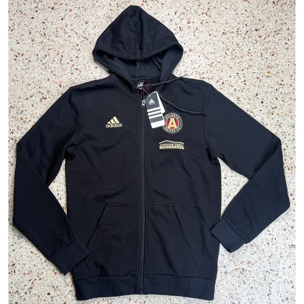 Adidas Rare Sample MLS Atlanta United FC Full Zip Track‎ Hoodie Size Medium